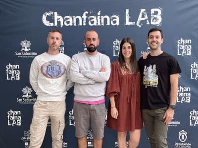 NaraíoMedia no photocall do X Chanfaina Lab