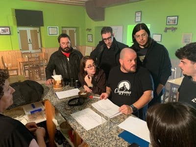 Equipo ultimando a orde de rodaxe