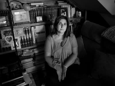 Ana Gundin na casa