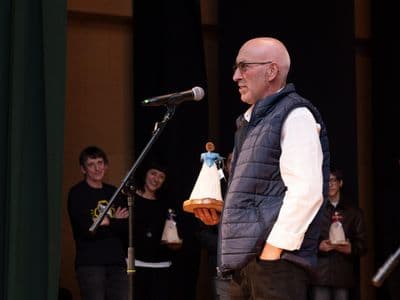Abel Vega presentando O parto da parda