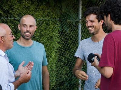 Abel Vega, Eloi Dominguez e Lois Patiño