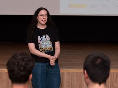 Ángela na Eira de cineastas