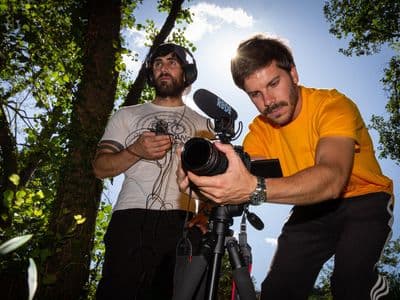 Antón e Artur na procura do Aquilino