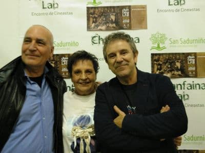 Anxo con Cruz e Miguel de Lira
