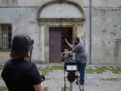 Brandán e Sabrina na rodaxe