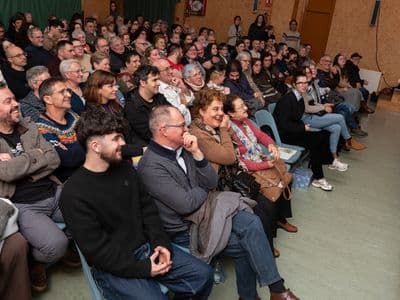 Carlos Amil entre o público da X Gala ChanfainaLab