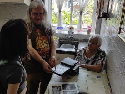 Carlos Amil na rodaxe de Cóntame a túa historia