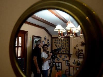 Gravación de "A casa"