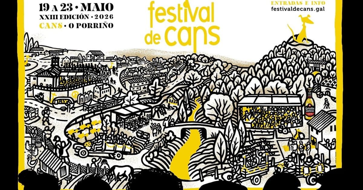 Cartel do XXIII Festival de Cans