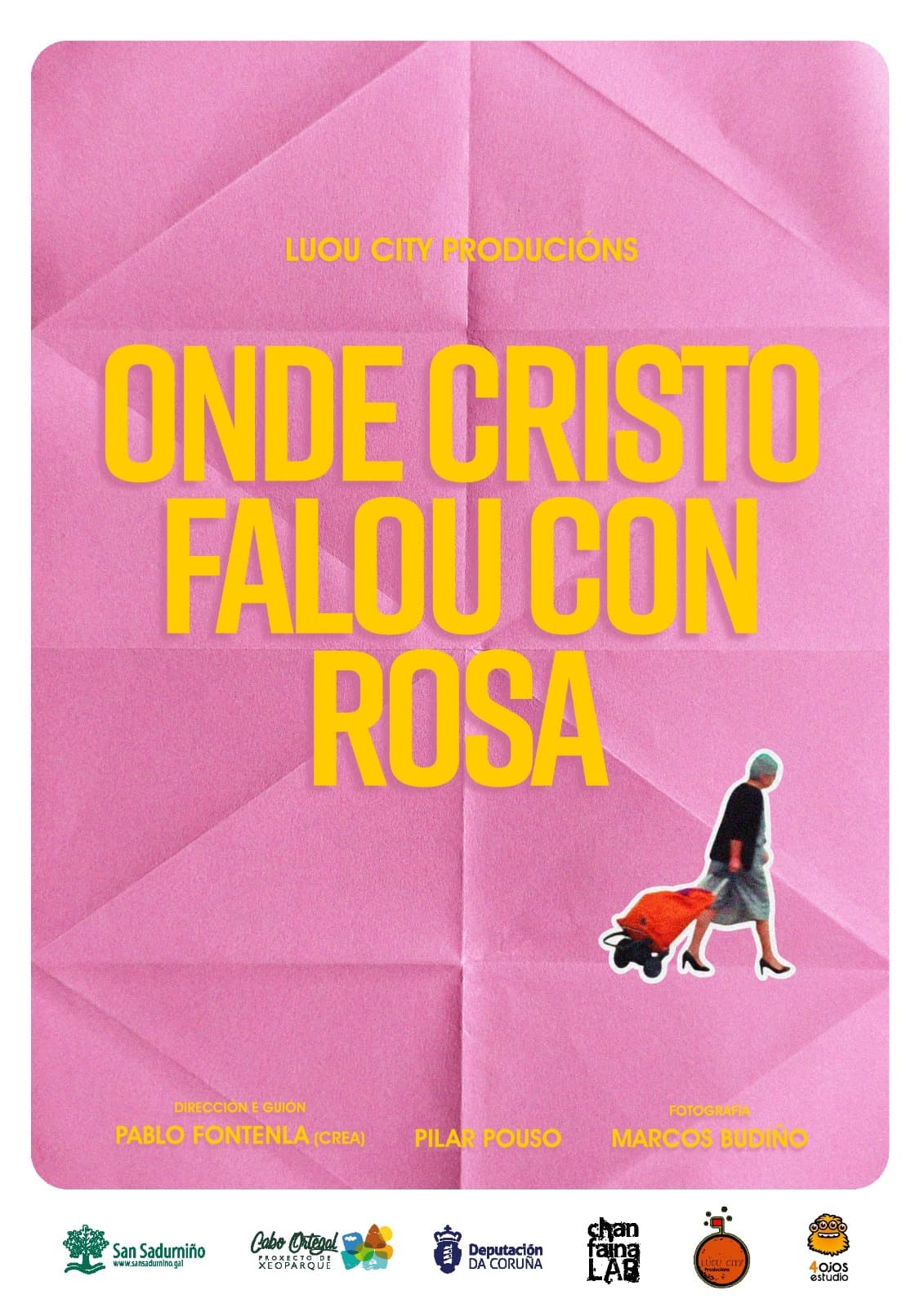 Cartel Onde Cristo falou con Rosa