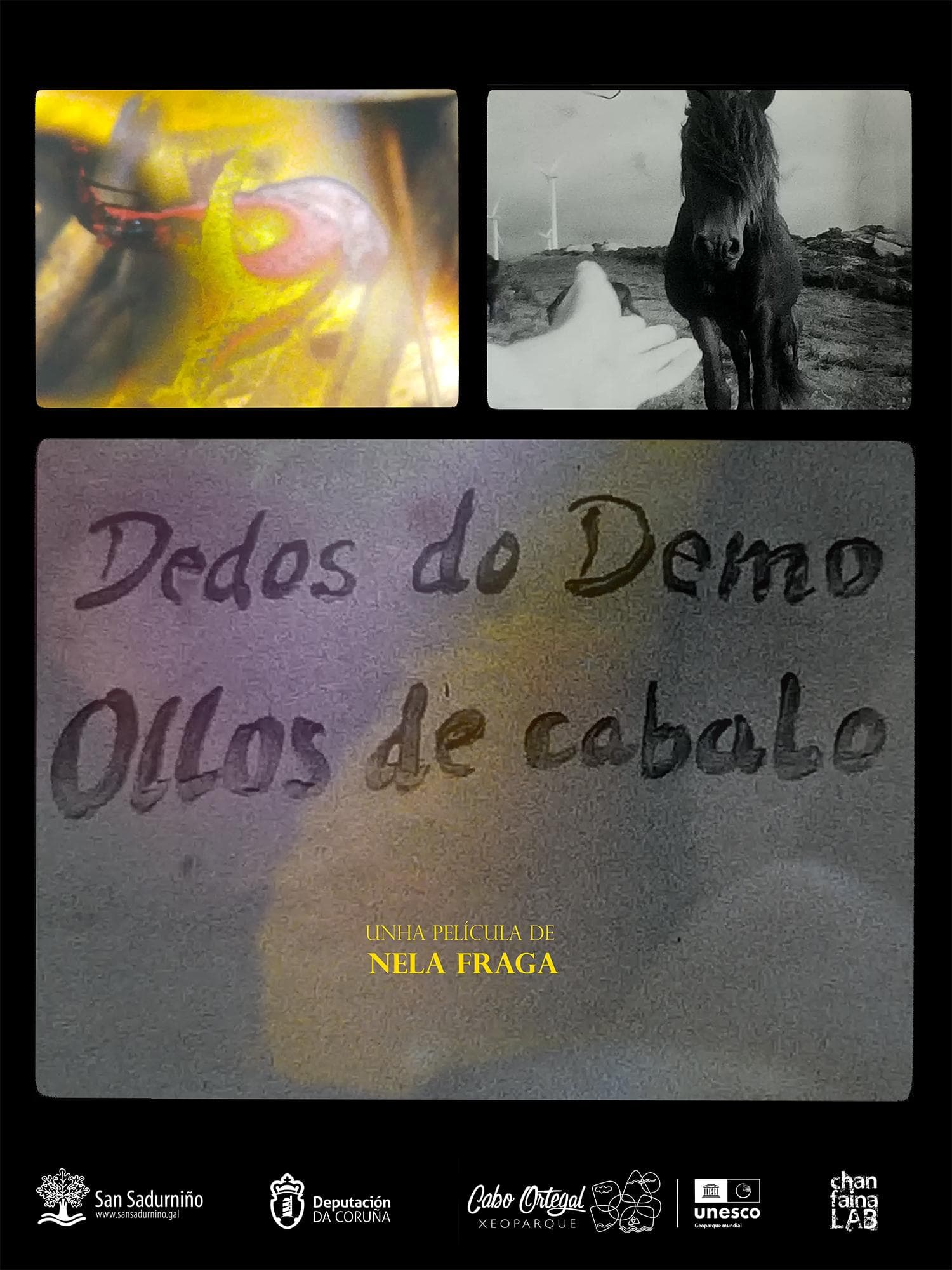 Dedos do demo ollos de cabalo
