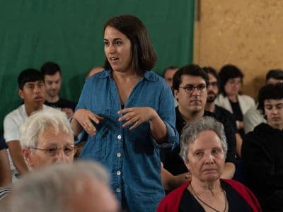 Celia Parra na eira dos cineastas