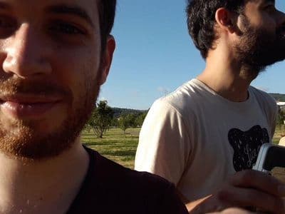 Cibrán, Toni e Mar, amigos