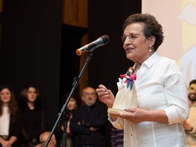 Cruz Piñón presentando Anguria