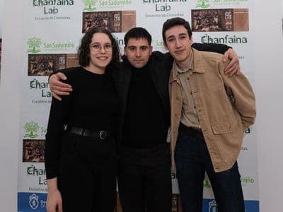 Eloi, Ángela e Kevin