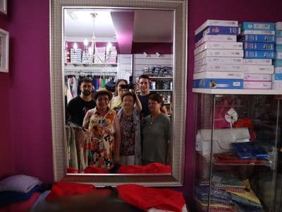 Equipo O pano de seda