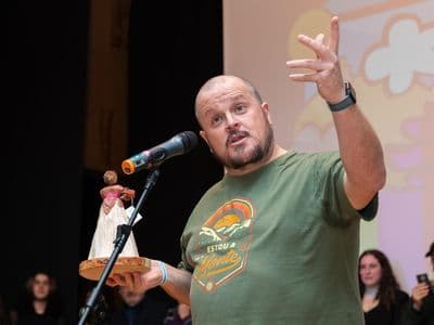 Fran da Lobeira e a Lola Chanfaineira