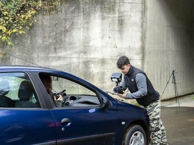Iago gravando