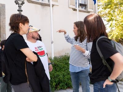 Irene Pin no Pazo da Marquesa