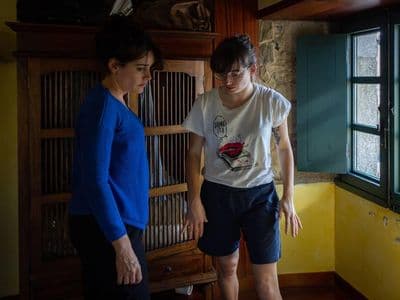 Lucía Esteve e Melania Cruz