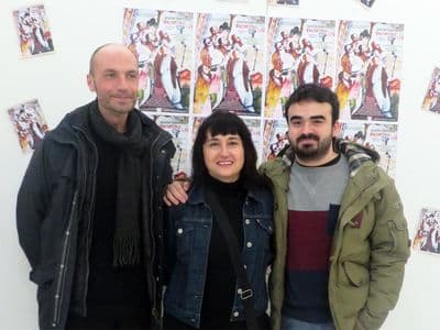 Miguel, Ana e Gonzalo