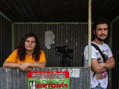 Noelia Uceiras e Fabian Ameneiros