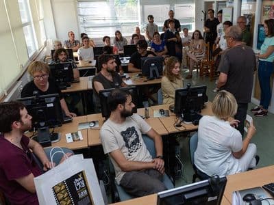 Recepción cineastas V Chanfainalab 2