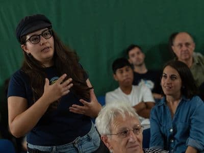 Sofía Naseiro na Eira de cineastas