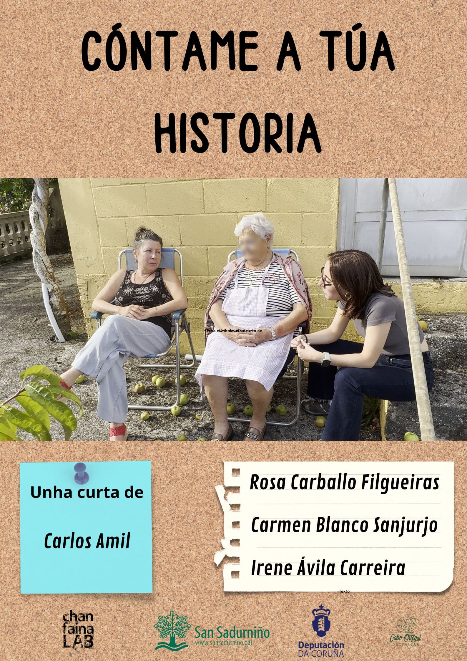Cartel Cóntame a tua historia