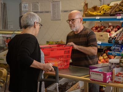 Rodaxe na tenda de San Sadurniño