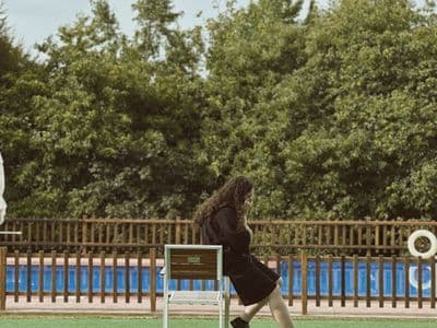 Ángela Arnosa na Casa Outeiro 