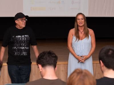 Graciela na Eira de cineastas
