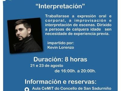 obradoiro impartido por Kevin