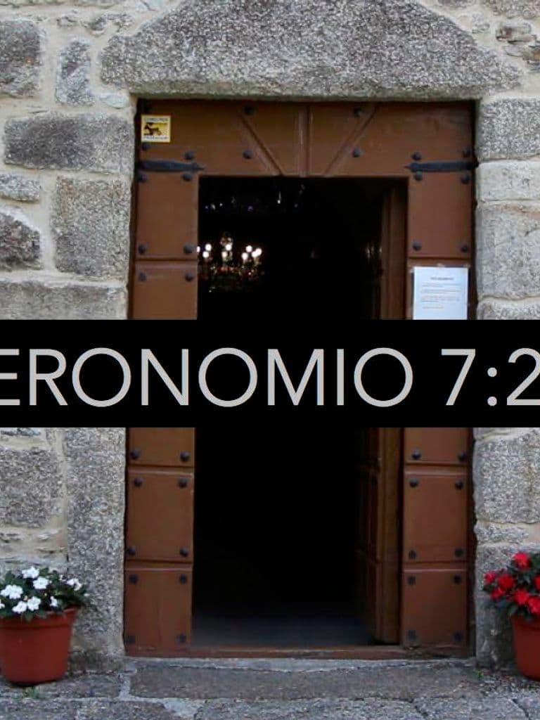 Deuteronomio 7:20