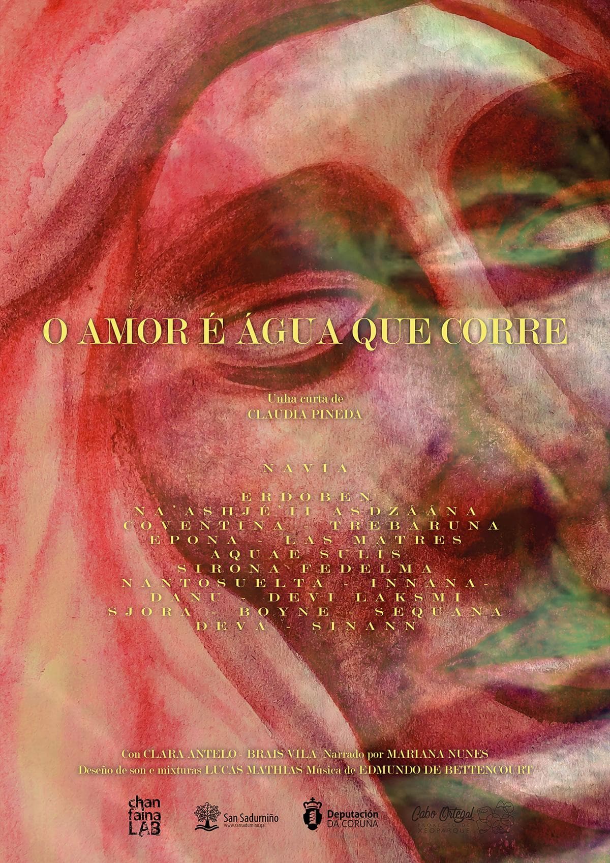 O amor e auga que corre