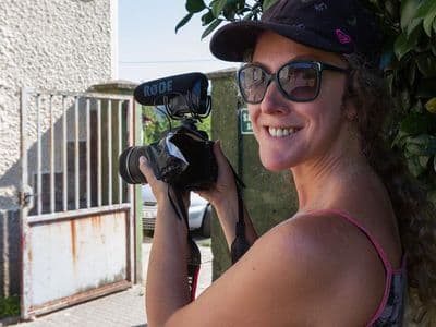 Sandra Sánchez, camara