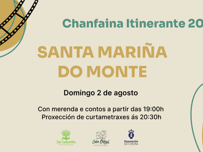 Chanfaina itinerante en Santa Mariña do Monte